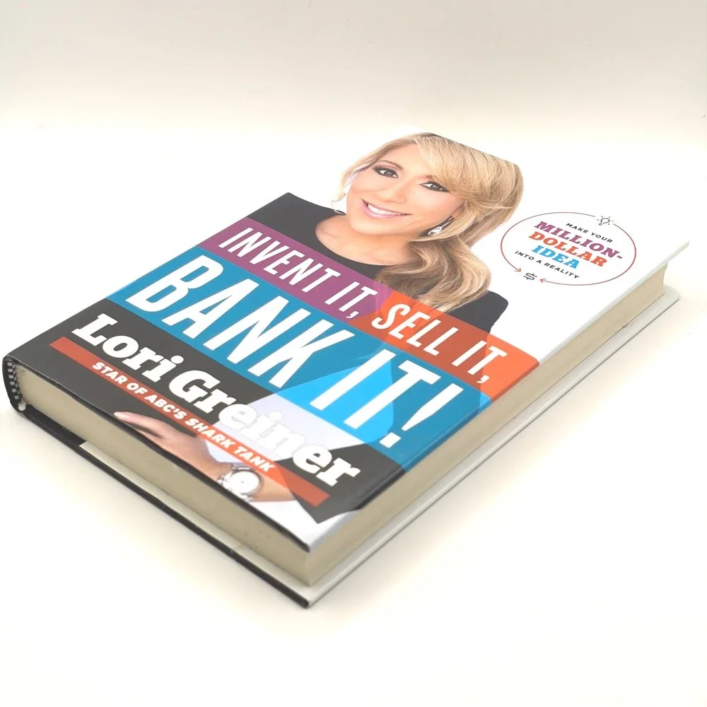 Signed Invent It Sell It Bank It‎ Lori Greiner Shark Tank HC First Edition 2014